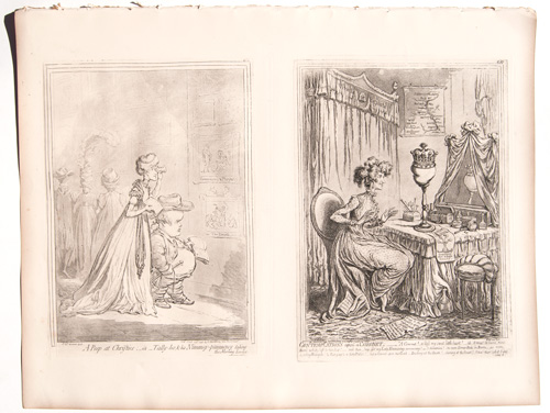 gillray A Peep at Christie's 


Contemplations Upon a Coronet

















